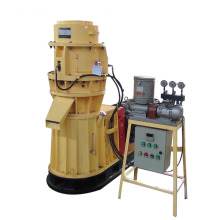 Small  woodworking machine making wood pellet